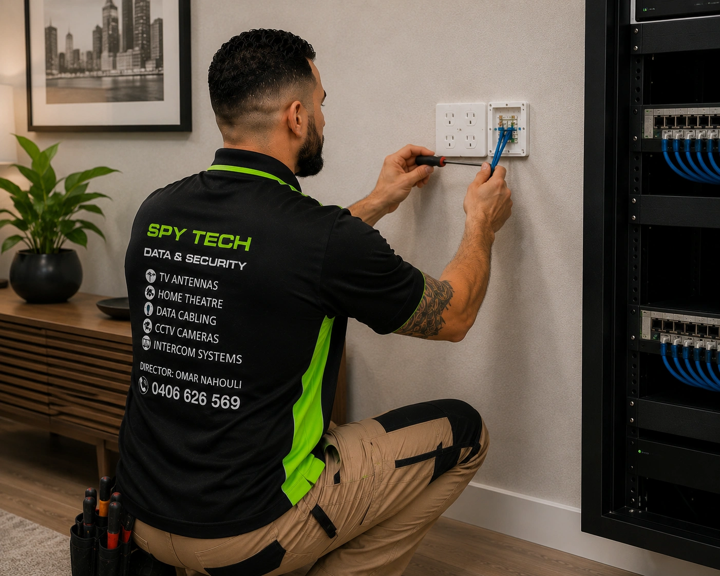 Data Point Installation Melbourne suburbs