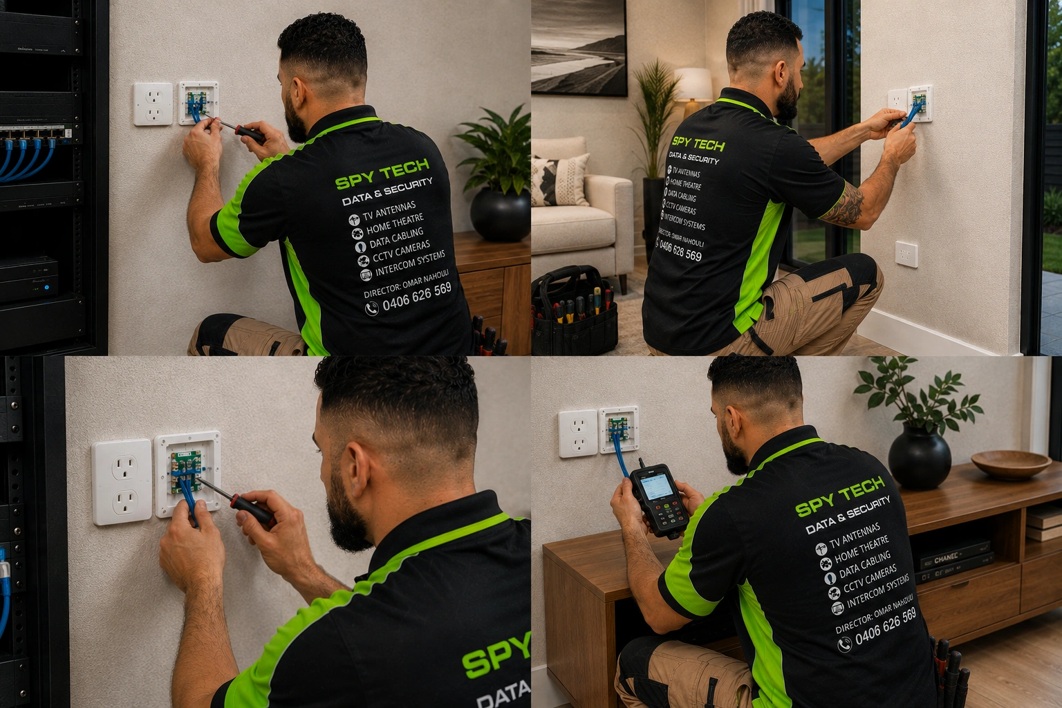 Data Point installation by Spytech Data & Security