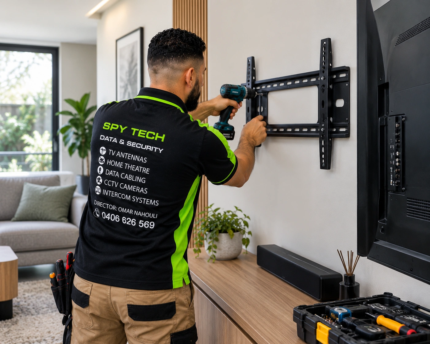 TV Wall mount Inhouse