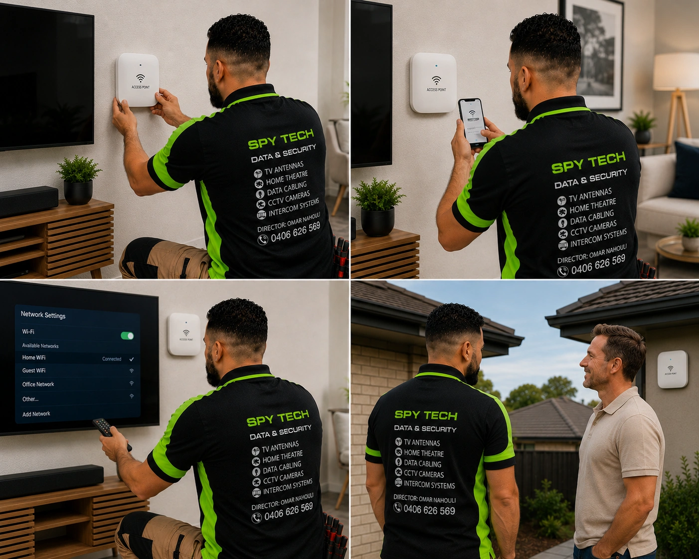 Wireless Access Point Installation